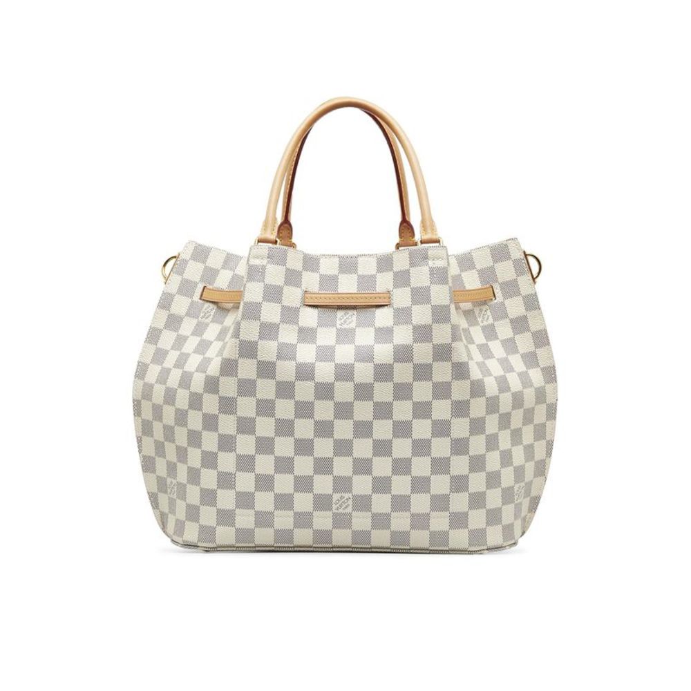 Louis Vuitton Damier Azur Drawstring Bag - Picture 3 of 8